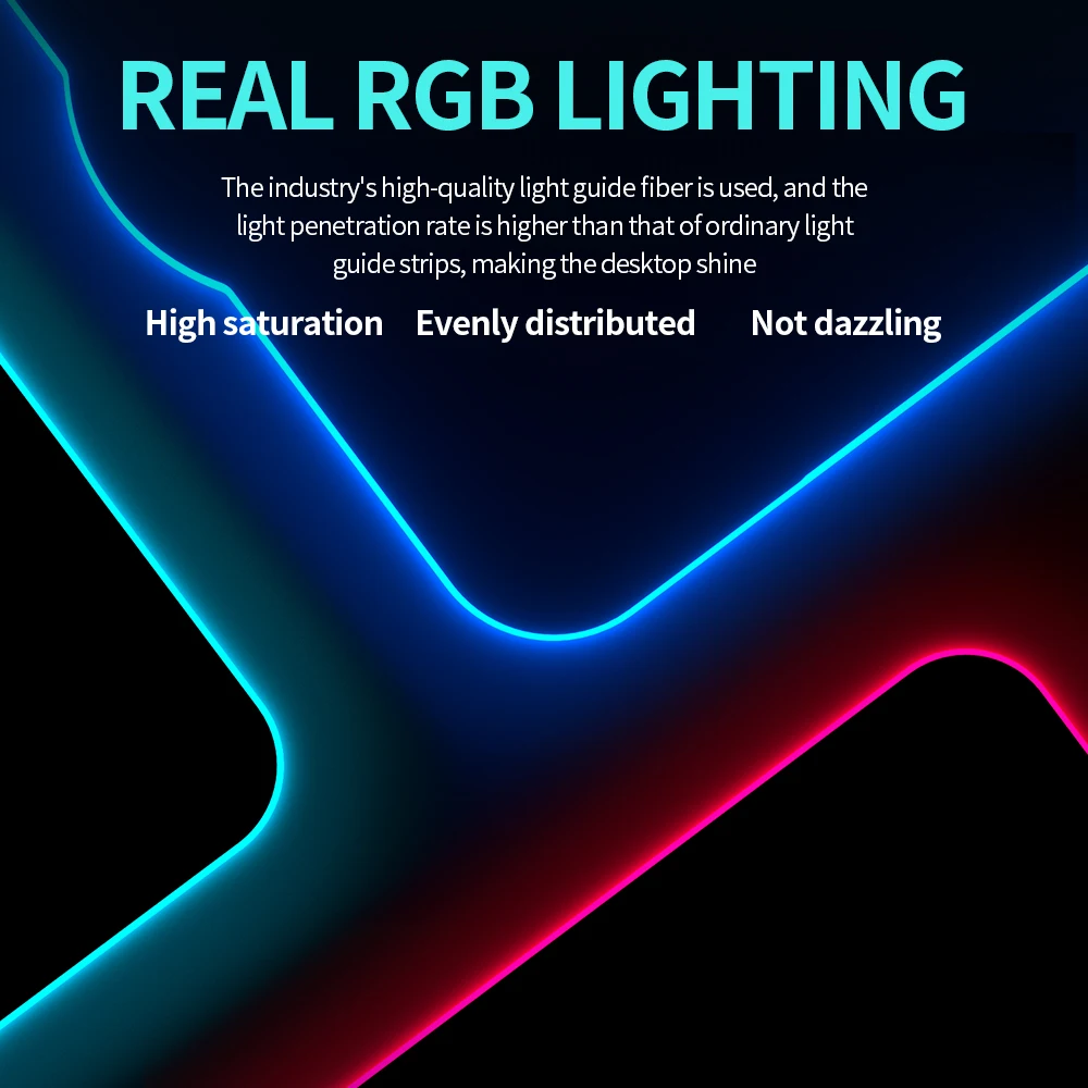 Almofada do Rato com Carregador sem Fio 15w Carregamento sem Fio do Telefone Móvel Carregador Rgb Luminosa Mousepad Led Luz Mouse Pad Rgb - Imagem 6