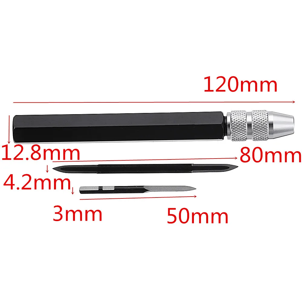 SC1300 Adjustable Triangular Burr Scrapers Deburring Trimming Tool BD5010 BT8001 Trimming Blade Durable