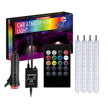 

Car APP Bluetooth Interior Foot LED Atmosphere Lamp Strip For Citroen C5 C4 C3 Mini Cooper Opel Astra H G J Vectra C Saab Suzuki