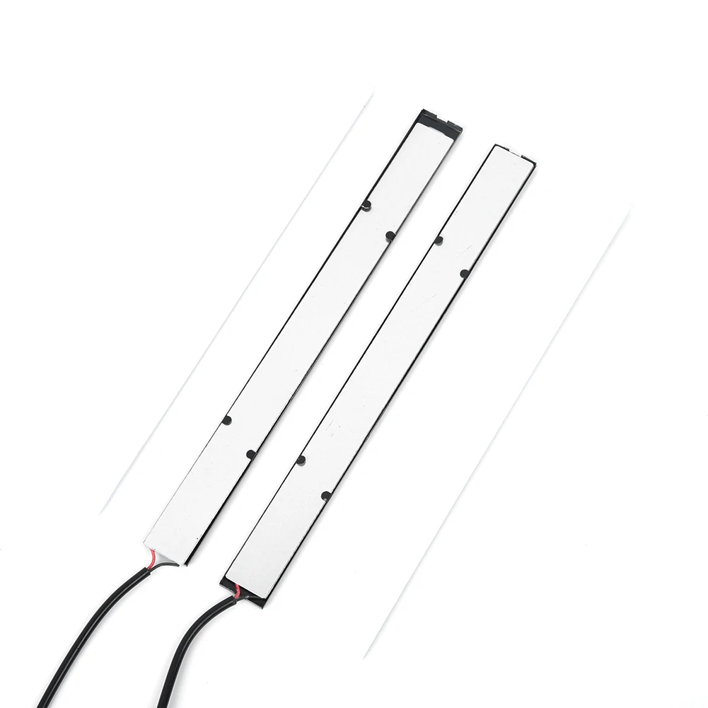 

2xRed Waterproof COB LED Strip 12V DRL Car Fog Driving Lamp Lights 17cm 6000K US