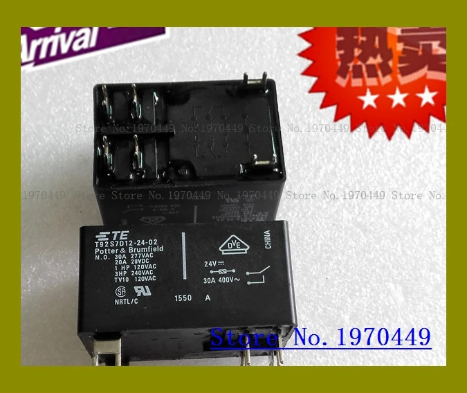 

T92S7D12-24-02 T92S7 24VDC