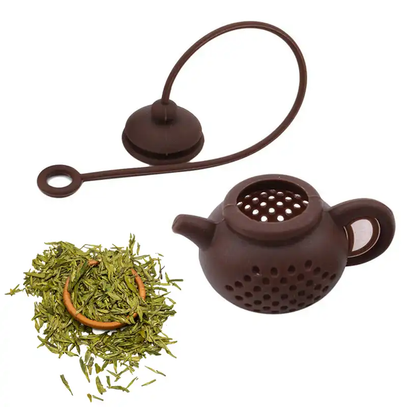 Gadget Teapot-Shape Teaware Strainer Tea Leaf Filter Diffuser Tea Infuser