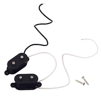 

Guitar Pickup Bass 4 String Vintage Style Alnico V Pickup Set for Fd Mustang