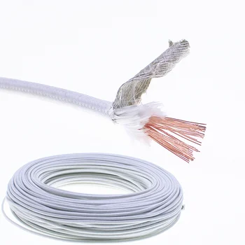 

High quality braided mica heat-resistant 500° cable 20AWG 18AWG 17AWG 15awg 13awg 11awg 9awg high temperature wire