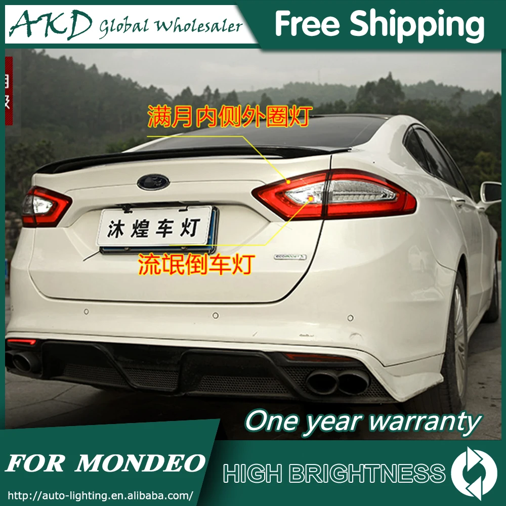 Задний фонарь для автомобиля Ford Fusion 2013- Mondeo задний светильник s Led противотуманный светильник s DRL Дневной ходовой светильник тюнинг автомобильные аксессуары