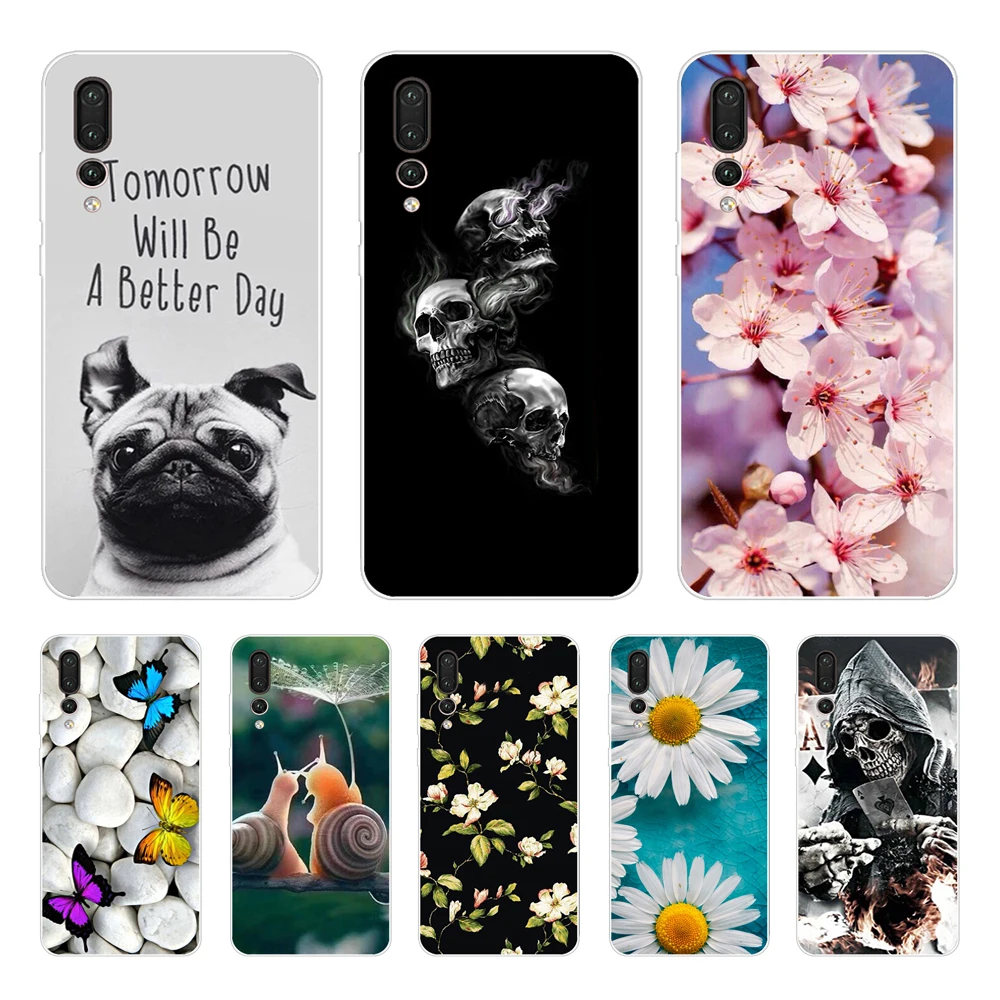 Per Huawei P20 Lite Custodia Morbida In Silicone Wolf Lion Cover Per Huawei P20 Custodia Paraurti In Tpu Nero Per Huawei P20 Pro P20Lie P 20