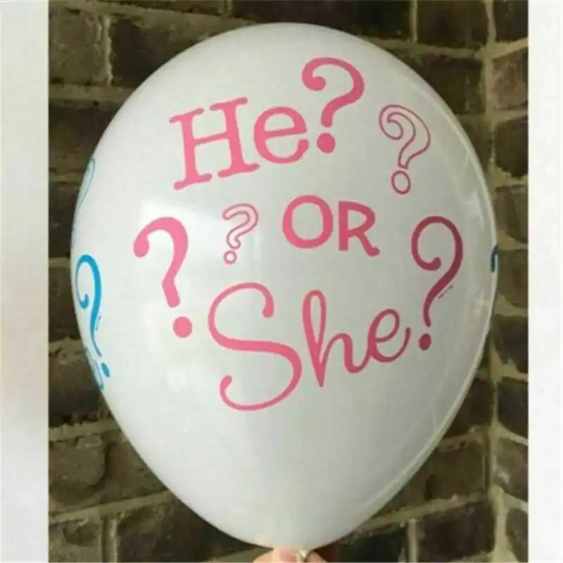 

Decoration Latex Gender She Baby Balloons He Shower Ballon Party Reveal or 10pcs