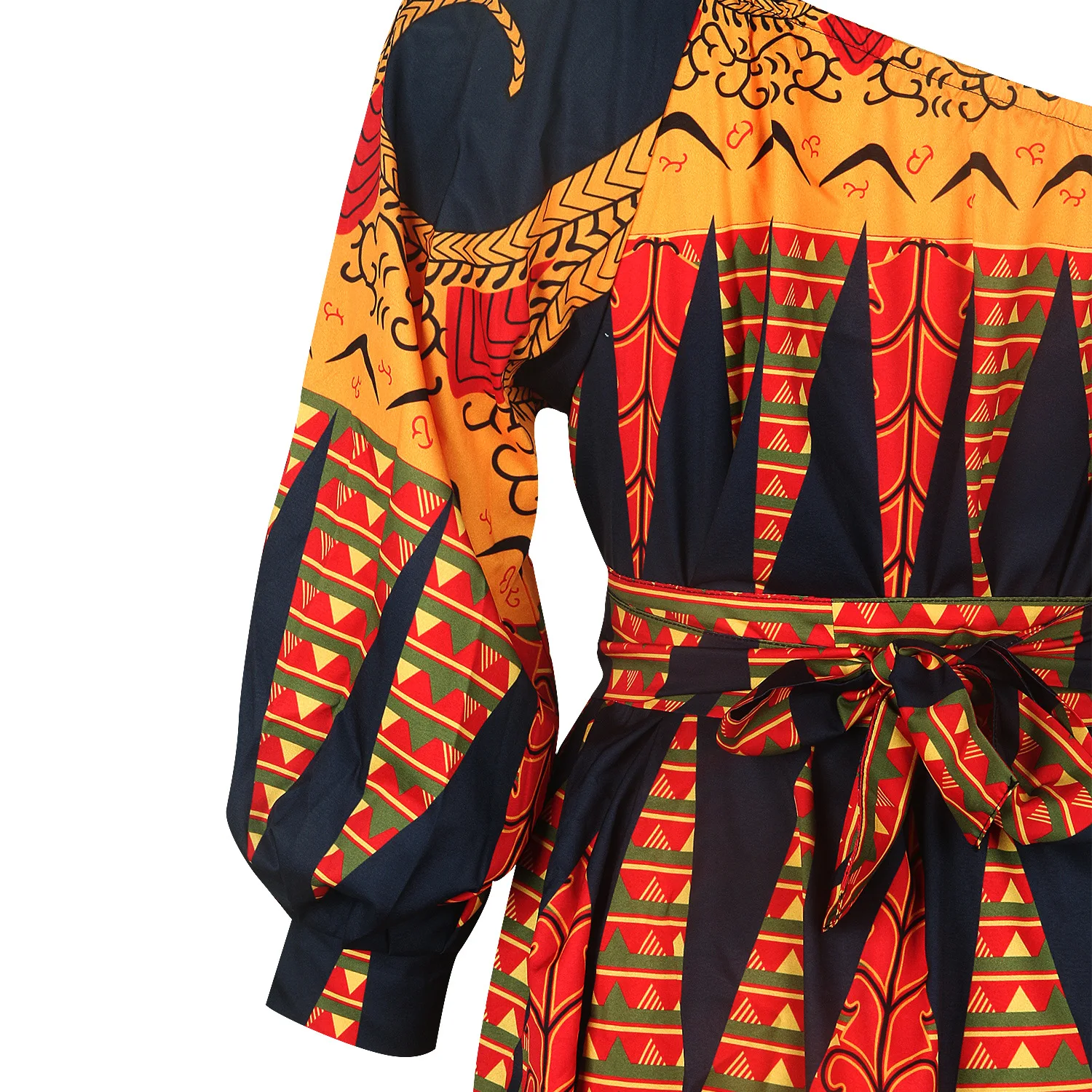 Mini robe africaine imprimer Dashiki Ankara Bandage 117