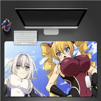 Серый Сексуальный коврик для мыши с аниме для девушек 600X300X2 мм, игровой коврик для мыши, высокое качество, коврик для Геймерской Мыши, игровой коврик для компьютера, Настольный коврик для мыши, коврик для клавиатуры - Цвет: Серый