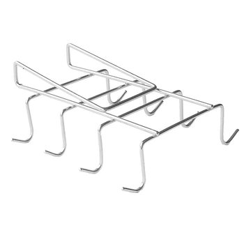 

Cup Holder 304 Stainless Steel Nail-Free Shelf Hanging Coffee Cup Mug Rack Rack Hanging Storage Rack Wine Rack