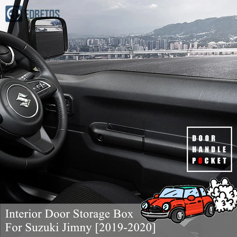 

For Suzuki Jimny 2019 2020 Accessories Box For Suzuki Jimny Plastic Storage Box Car Organizer For Suzuki Jimny Door Storage Box