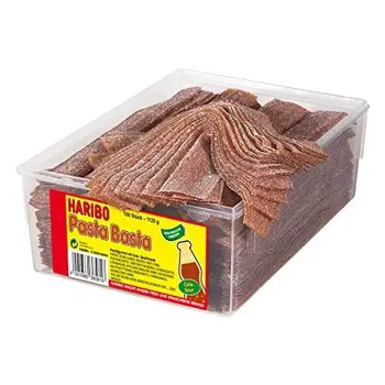 

HARIBO - Pasta Basta - Cola Sour - Weingummi - Dose mit 150 Stück