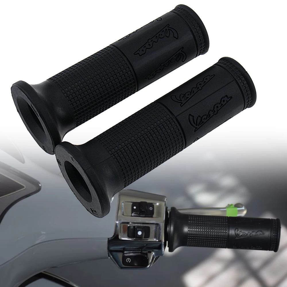 

Motorcycle Handle Grips 22mm Bar Hand Handlebar for Piaggio Vespa 3Vte 125 Gts Gtv 250 300 MP3 250 Gts250 Gtv250 Gts300 Gtv300