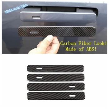 

Lapetus Outer Door Handle Decorative Cover Trim Strips For Land Rover Range Rover Evoque 2020 2021 Exterior Carbon Fiber Look