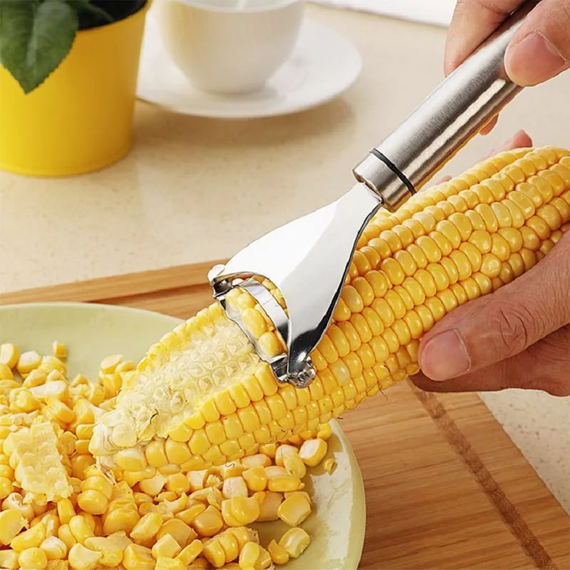 Corn Husker 304 Stainless Steel Kitchen Gadget Manual Corn Planer