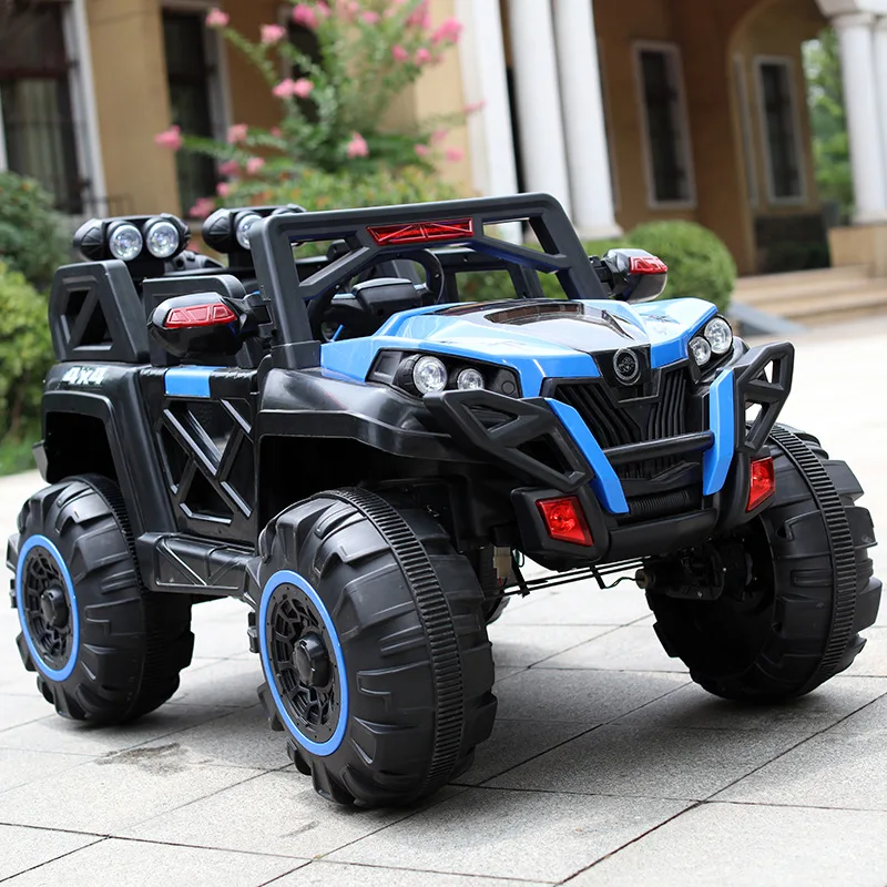 

Four-Wheel Drive Children Electric Car Ride On 2-7 Years Boy and girl Toy Off-Road Vehicle Child Remote Control Car Gift