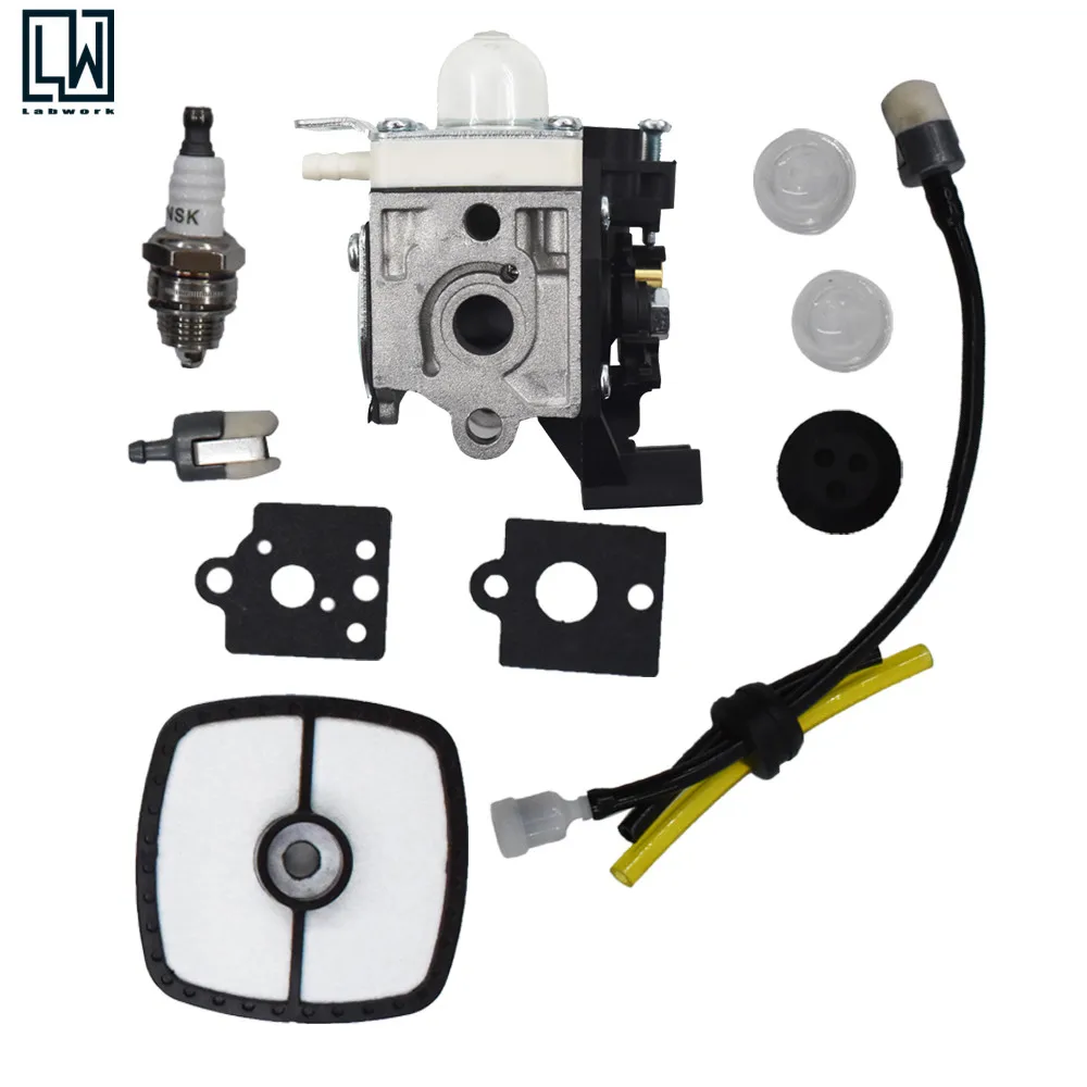 Yard, Garden & Outdoor Living Carburetor Air Filter Fuel Line Kit For