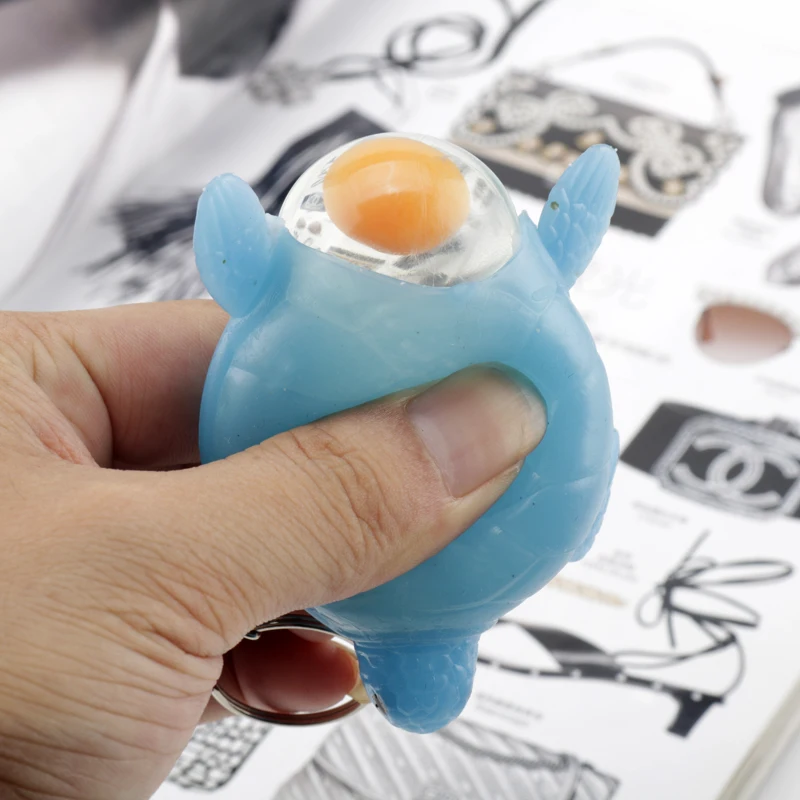 Брелок для ключей с забавной черепашкой в виде яйца | Украшения и аксессуары