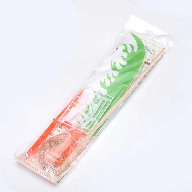 Стиль Thunderbird Резиновая лента мощный самолет Собранный вручную скользящий DIY обучающая игрушка научная модель для эксперимента Airp