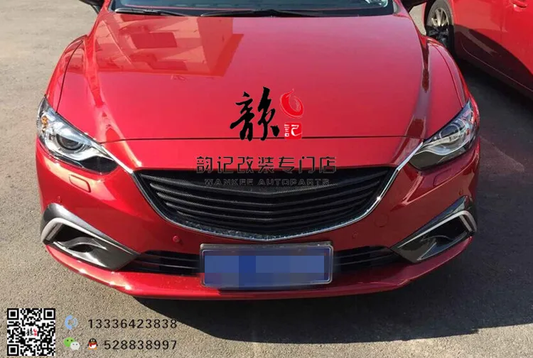 Fit for mazda ATENZA J-uNit carbon fiber Or FPR car grill high quality