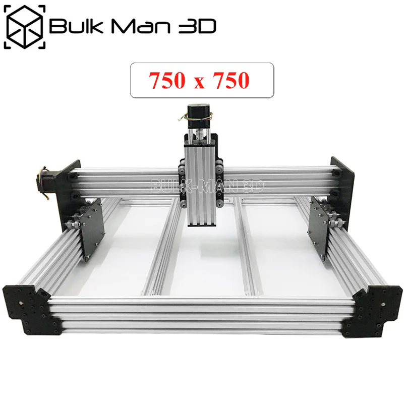 

Workbee CNC Router Kit 750x750mm 4Axis Wood Metal Engraver Milling Machine Kit with Nema23 1.26N.m Stepper Motors