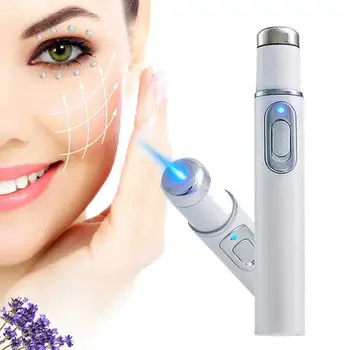 

Acne Laser Pen Skin Spots Removal Pen Anti Varicose Spider Vein Eraser Treatment Portable Blue Light Therapy Laser Pen