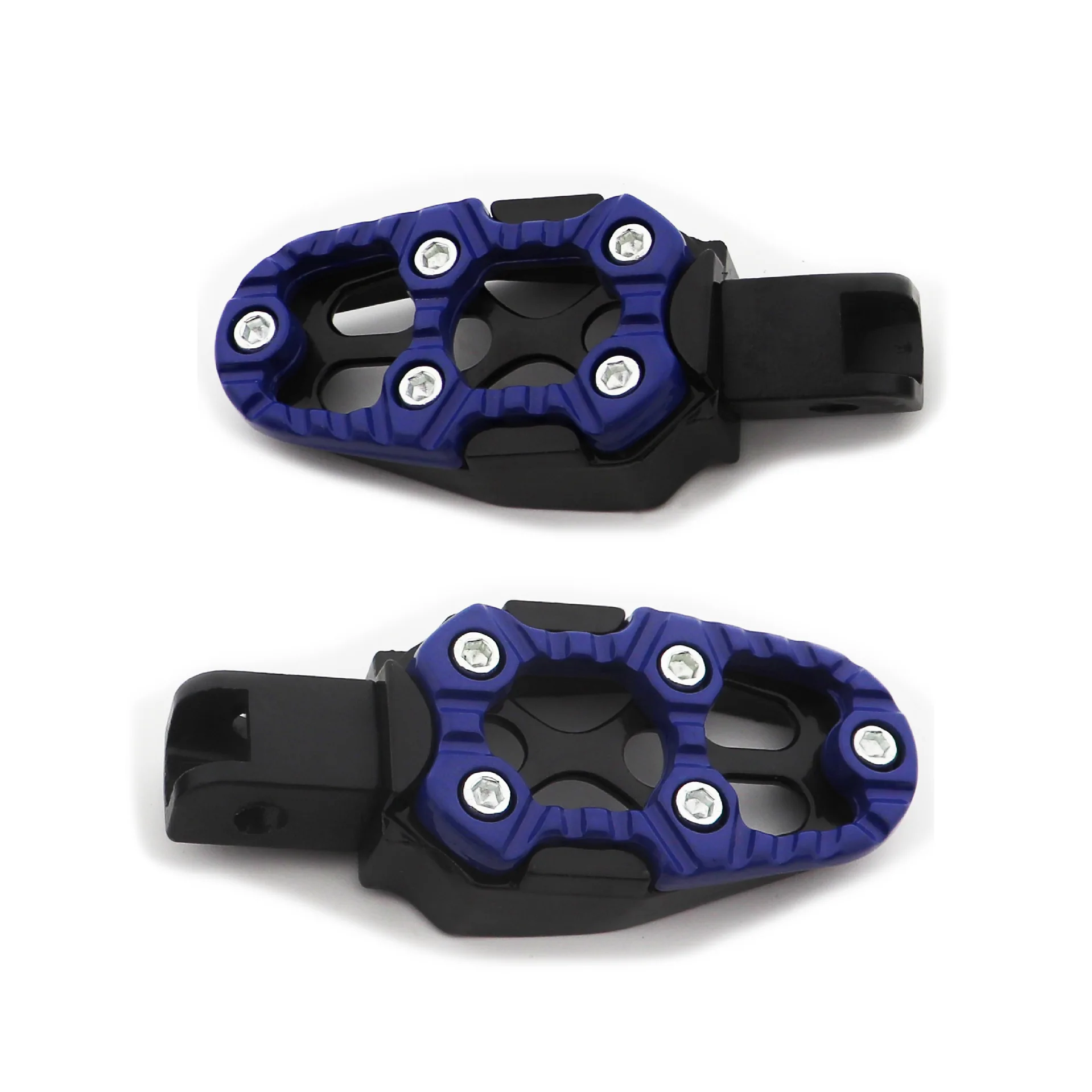 1 пара универсальные 8 мм Металлические мотоциклетные подножки педали с пружиной