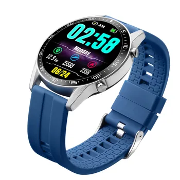 

Bakeey GTX 1.3inch Full-round Touch Screen Heart Rate Blood Pressure Oxygen Monitor Music Contorl Weather Smart Watch Women Men