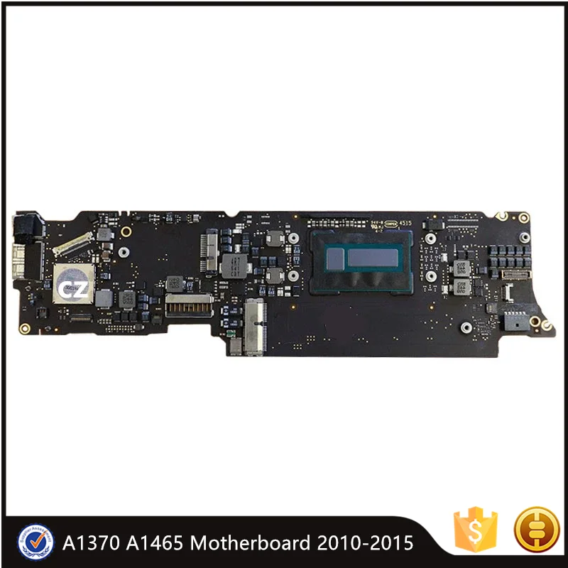 Placa-mãe Original para Macbook Air Logic Board 11 in A1370 A1465 8203435-a 82000164-a 1370 1465 20102023