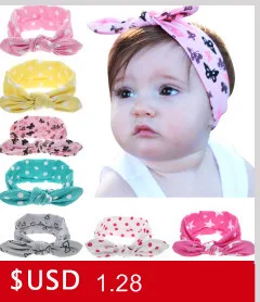 1 Pcs Hair Bandage Tie Band Headband Bow Turban For Newborn Kids Headwear Baby Girl Accessories Sun Flower Peony Children Silicone Anti-lost Chain Strap Adjustable 