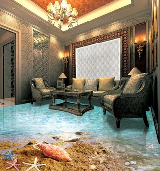 

[Self-Adhesive] 3D Beach 415321 Floor Wallpaper Mural Wall Print Decal Wall Murals