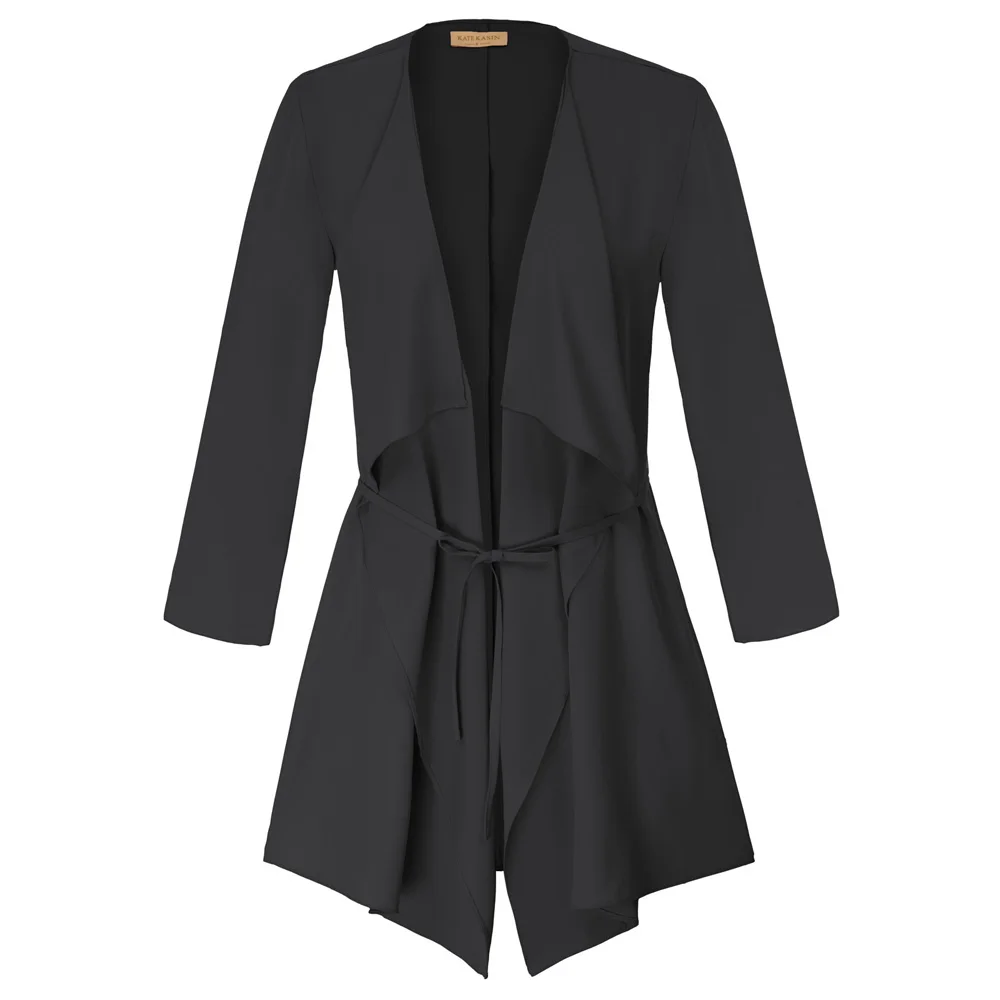 

Women Long Sleeve Waterfall Sweater Cardigan Jumper Jacket Loose Coat Outwear