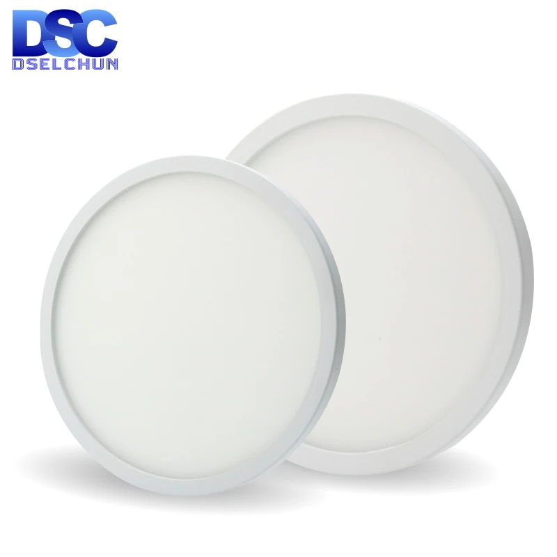 

Led Ceiling Light 24W 18W 13W 9W 6W 110V 220V Round Surface Mount Panel Light AC 85-265V Ultrathin Ceiling Lamp Cold/Warm white