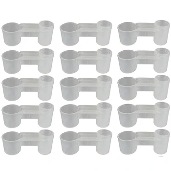 

15 Pcs Plastic Soda Water Bottle Bird Drinker Feeder Cup Chicken Pigeons Feeder Trough Animal Feeding Accessories