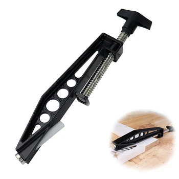 

Adjustable Pocket Hole Jig Joints Fixed Clamp Woodworking Slant Hole Pull Clip Clamps For Carpenter Locator Tool Accessories
