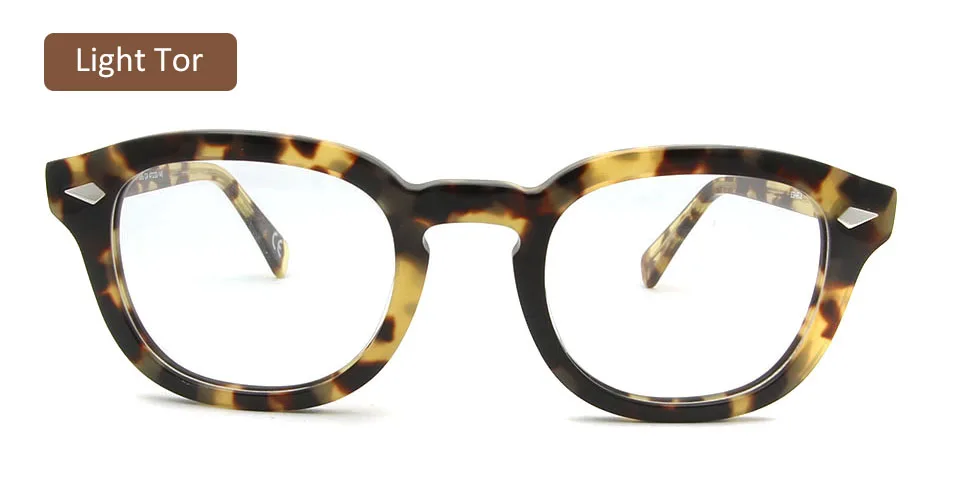 Брендовая дизайнерская оправа для очков из ацетата с заклепками, мужские винтажные круглые очки для женщин, оптическая оправа, мужские очки, женские очки