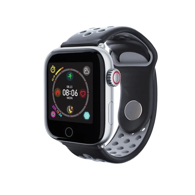 Silver black gray Z7 SmartWatch водонепроницаемые пульсометр монитор кровяного давления педометр Смарт часы наручные для Apple Android IOS телефон часы - Цвет: Silver black gray