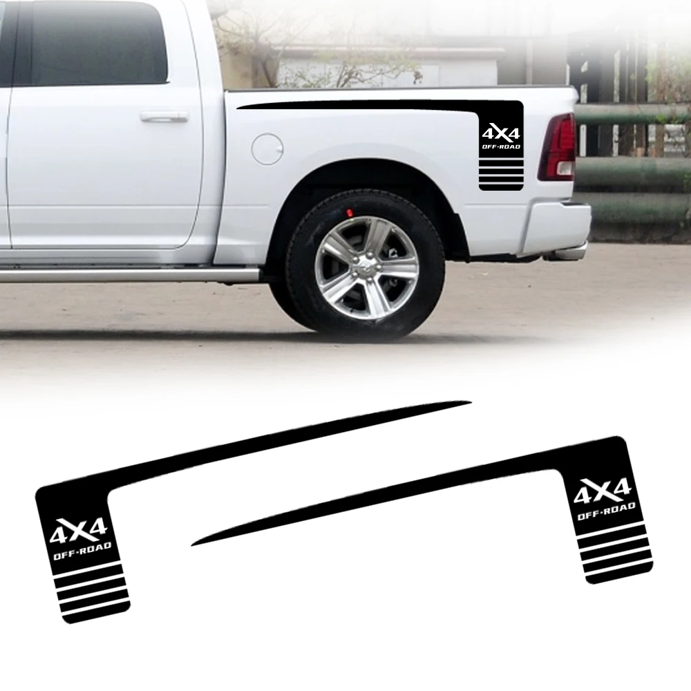 Пикап Трак боковые полосы юбки графические наклейки для Dodge RAM 1500 Rebel 2500