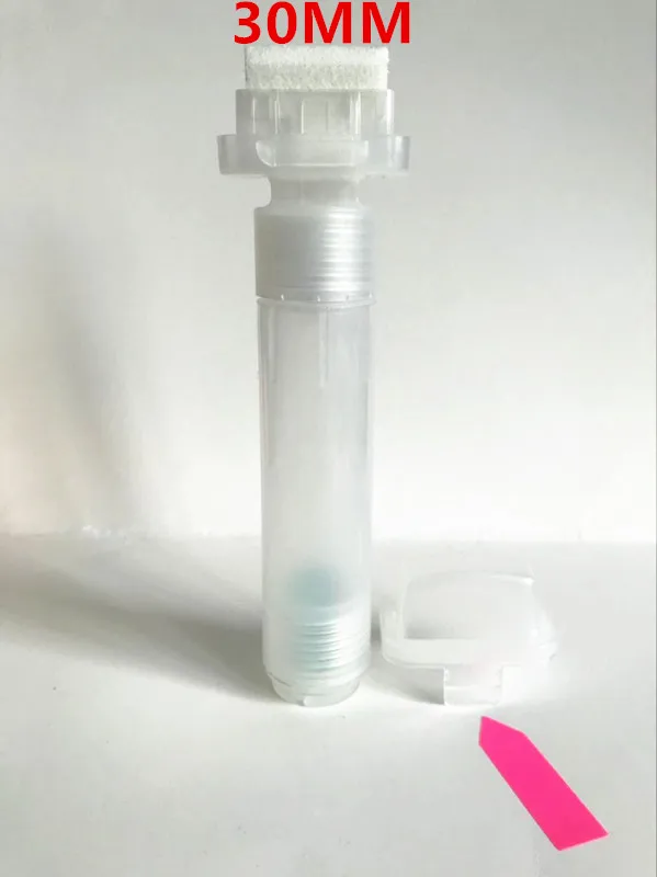 Empty Paint Pen 15/30mm Repeatable Rod Plastic Liquid Chalk Marker Barrels Transparent Refillable ink Graffiti Tube Pens white marker pens marker pens dry erase markers whiteboard pens pen barrels