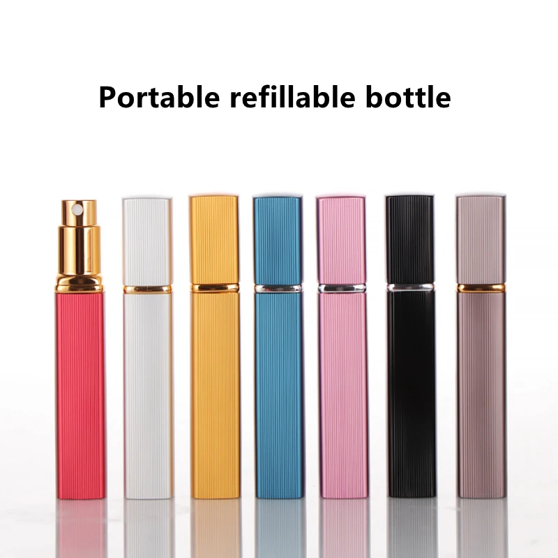 10ml Perfume Atomizer Portable Cosmetic Liquid Container Mini Sterilizing Spray Empty Bottle Travel Refilling | Дом и сад