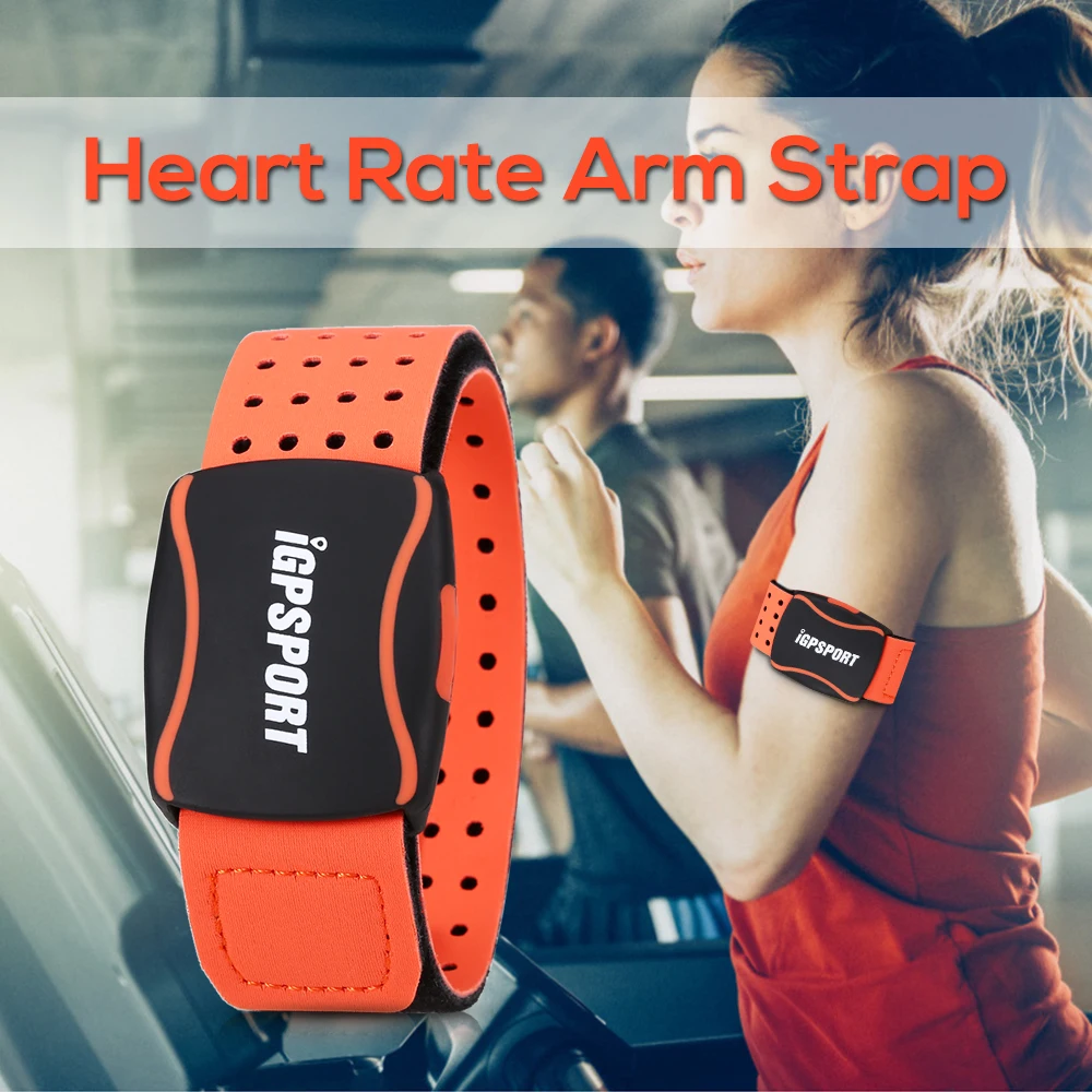 

Sports Heart Rate Sensor Sensitive Heart Rate Arm Strap Rechargeable Heart Rater Monitor Cycling Running Sports Fitness Tracker