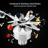 Профессиональный блендер BioloMix без бисфенола А, емкость 2 л, 2200 Вт, с умным таймером, предварительно программированный блендер, миксер, соковыжималка, Кухонный комбайн, дробилка для льда и смузи — изображение 5