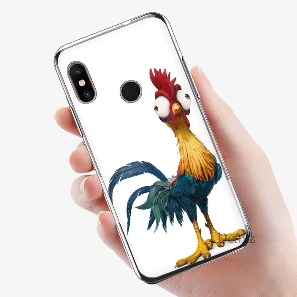 Mobile Phone Case TPU For Xiaomi Mi CC9 CC9E 9T Mix 2S 6 8 9 SE A1 A2 5X 6X MAX 3 A3 Pro Lite Cover Chicken Big Rooster - Цвет: 12