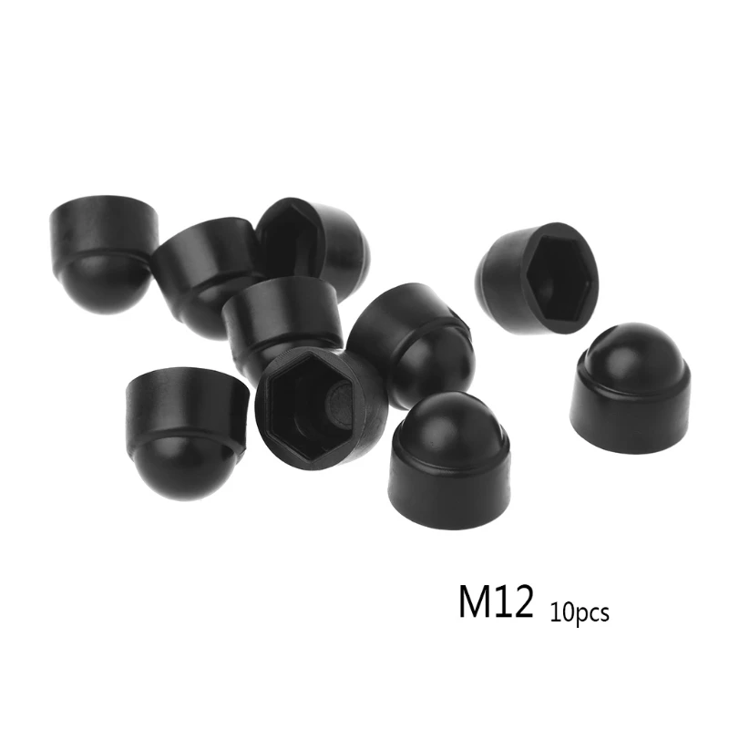 

10Pcs M6 M8 M10 M12 Bolt Nut Dome Protection Cap Covers Exposed Hexagon Plastic