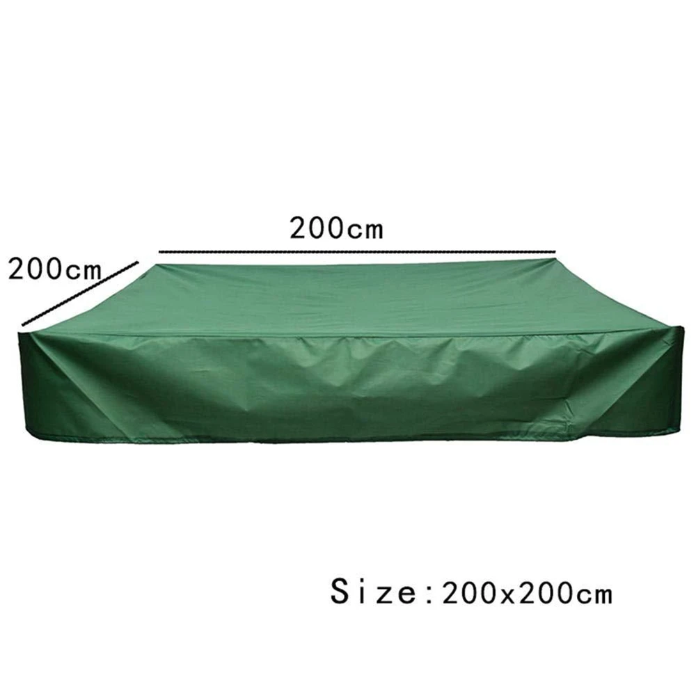 2020 New Waterproof Outdoor Protective Dustproof Waterproof Sandbox Cover Oxford Cloth Bunker Children Toy Sandpit Pool Covers (2)