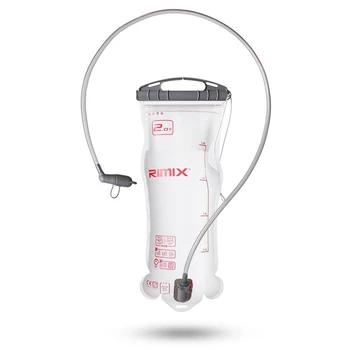 

Rimix Outdoor Sports Water Bag Cycling Camping Backpack Water Bag Original Color Transparent 2L Large Capacity Water Bag Foldi