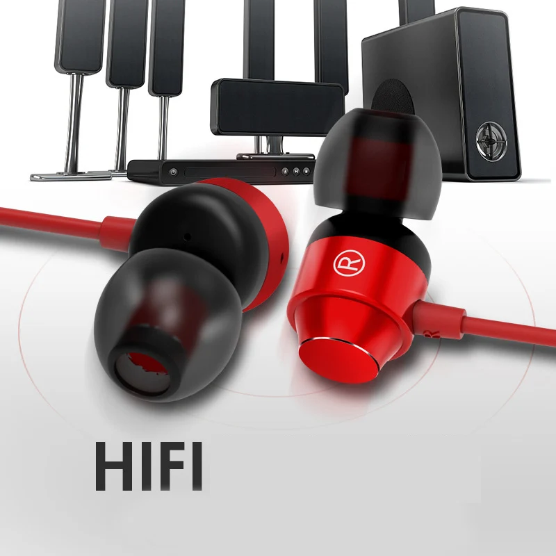 Newest In-ear Earphone Type C Wired Bass Earphone Line Control Magnetic With Microphone High Quality Stereo Headset