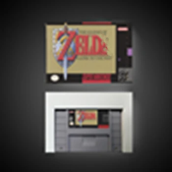 

The Legend of Zeldaed - A Link to The Past - RPG Game Card Battery Save US Version Retail Box