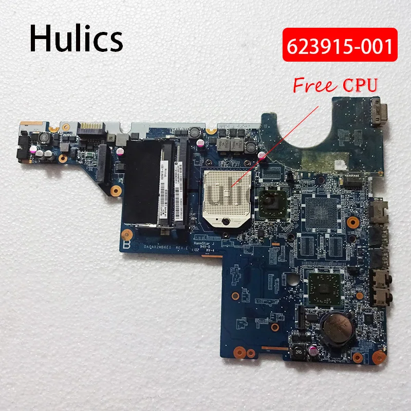 Hulics оригинальный DA0AX2MB6E1 для материнская плата ноутбука HP 623915-001 аккумулятор