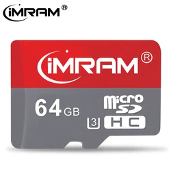 IMRAM – carte Micro SD TF de classe 10 pour Smartphone, 8 go, 16 go, 32 go, 64 go, 128 go, 256 go, 256 go, mémoire Flash, adaptateur 